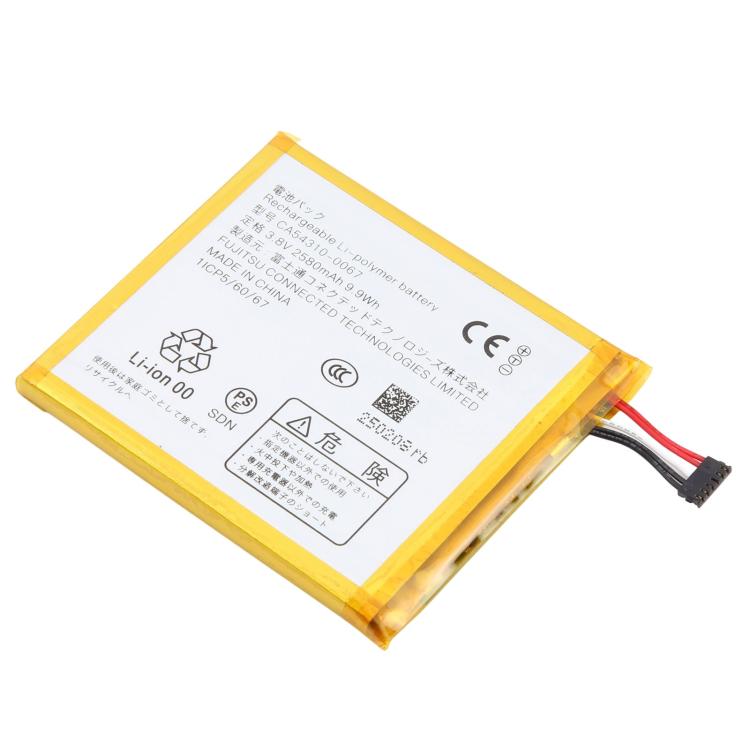 Batteria per Fujitsu Arrows M03 M04 F-04K 2580mAh CA54310-0067