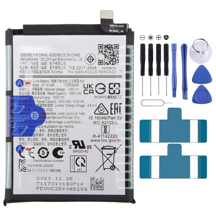 Batteriabatteriapila, For Galaxy A07 5G SM-A076M/B/F 6000mAh LC-196, For Galaxy A05 2023 5000mAh WT-S-N28