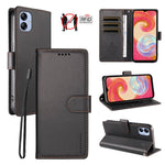 Custodia per telefono BETOPNICE in ecopelle vegana perlata con protezione RFID e cinturino., For Galaxy A15, For Galaxy A25 5G, For Galaxy A24 4G, For Galaxy A04e 4G / F04