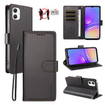 Custodia per telefono BETOPNICE in ecopelle vegana perlata con protezione RFID e cinturino., For Galaxy A06 / A07 / F06 / M06, For Galaxy A56 5G, For Galaxy A55 5G, For Galaxy A35 5G