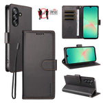 Custodia per telefono BETOPNICE in ecopelle vegana perlata con protezione RFID e cinturino., For Galaxy A57 5G, For Galaxy A37 5G / A36 5G, For Galaxy A27 5G, For Galaxy A16 / A26 5G / A17
