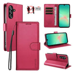 Custodia per telefono BETOPNICE in ecopelle vegana perlata con protezione RFID e cinturino., For Galaxy A57 5G, For Galaxy A37 5G / A36 5G, For Galaxy A27 5G, For Galaxy A16 / A26 5G / A17