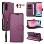 Custodia per telefono BETOPNICE in ecopelle vegana perlata con protezione RFID e cinturino., For Galaxy A15, For Galaxy A25 5G, For Galaxy A24 4G, For Galaxy A04e 4G / F04