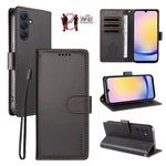 Custodia per telefono BETOPNICE in ecopelle vegana perlata con protezione RFID e cinturino., For Galaxy A15, For Galaxy A25 5G, For Galaxy A24 4G, For Galaxy A04e 4G / F04