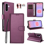 Custodia per telefono BETOPNICE in ecopelle vegana perlata con protezione RFID e cinturino., For Galaxy A57 5G, For Galaxy A37 5G / A36 5G, For Galaxy A27 5G, For Galaxy A16 / A26 5G / A17