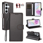 Custodia per telefono BETOPNICE in ecopelle vegana perlata con protezione RFID e cinturino., For Galaxy A06 / A07 / F06 / M06, For Galaxy A56 5G, For Galaxy A55 5G, For Galaxy A35 5G