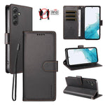Custodia per telefono BETOPNICE in ecopelle vegana perlata con protezione RFID e cinturino., For Galaxy A14 4G / 5G, For Galaxy A34 5G, For Galaxy A54 5G