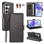 Custodia per telefono BETOPNICE in ecopelle vegana perlata con protezione RFID e cinturino., For Galaxy A06 / A07 / F06 / M06, For Galaxy A56 5G, For Galaxy A55 5G, For Galaxy A35 5G
