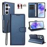 Custodia per telefono BETOPNICE in ecopelle vegana perlata con protezione RFID e cinturino., For Galaxy A06 / A07 / F06 / M06, For Galaxy A56 5G, For Galaxy A55 5G, For Galaxy A35 5G