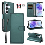 Custodia per telefono BETOPNICE in ecopelle vegana perlata con protezione RFID e cinturino., For Galaxy A06 / A07 / F06 / M06, For Galaxy A56 5G, For Galaxy A55 5G, For Galaxy A35 5G