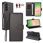 Custodia per telefono BETOPNICE in ecopelle vegana perlata con protezione RFID e cinturino., For Galaxy A06 / A07 / F06 / M06, For Galaxy A56 5G, For Galaxy A55 5G, For Galaxy A35 5G