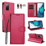 Custodia per telefono BETOPNICE in ecopelle vegana perlata con protezione RFID e cinturino., For Galaxy S20 FE / S20 FE 5G, For Galaxy S21 FE 5G