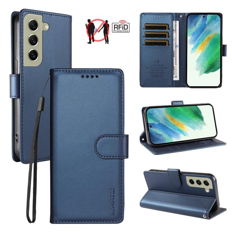 Custodia per telefono BETOPNICE in ecopelle vegana perlata con protezione RFID e cinturino., For Galaxy S20 FE / S20 FE 5G, For Galaxy S21 FE 5G