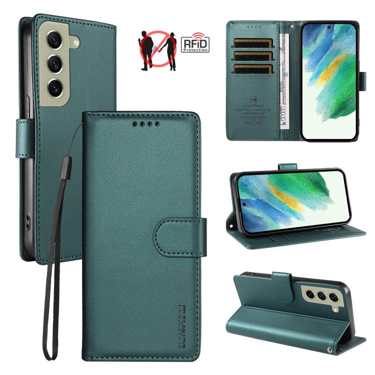 Custodia per telefono BETOPNICE in ecopelle vegana perlata con protezione RFID e cinturino., For Galaxy S20 FE / S20 FE 5G, For Galaxy S21 FE 5G