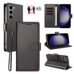 Custodia per telefono BETOPNICE in ecopelle vegana perlata con protezione RFID e cinturino., For Galaxy S23 FE 5G, For Galaxy S23 Ultra 5G, For Galaxy S23+ 5G, For Galaxy S23 5G