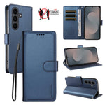 Custodia per telefono BETOPNICE in ecopelle vegana perlata con protezione RFID e cinturino., For Galaxy S26 5G, For Galaxy S25 FE 5G, For Galaxy S25 Edge 5G, For Galaxy S25 / S24 5G