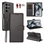 Custodia per telefono BETOPNICE in ecopelle vegana perlata con protezione RFID e cinturino., For Galaxy S25+ / S24+ 5G, For Galaxy S25 Ultra 5G, For Galaxy S24 FE 5G, For Galaxy S24 Ultra 5G