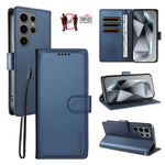 Custodia per telefono BETOPNICE in ecopelle vegana perlata con protezione RFID e cinturino., For Galaxy S25+ / S24+ 5G, For Galaxy S25 Ultra 5G, For Galaxy S24 FE 5G, For Galaxy S24 Ultra 5G