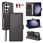 Custodia per telefono BETOPNICE in ecopelle vegana perlata con protezione RFID e cinturino., For Galaxy S25+ / S24+ 5G, For Galaxy S25 Ultra 5G, For Galaxy S24 FE 5G, For Galaxy S24 Ultra 5G