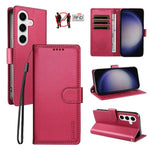 Custodia per telefono BETOPNICE in ecopelle vegana perlata con protezione RFID e cinturino., For Galaxy S25+ / S24+ 5G, For Galaxy S25 Ultra 5G, For Galaxy S24 FE 5G, For Galaxy S24 Ultra 5G