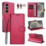 Custodia per telefono BETOPNICE in ecopelle vegana perlata con protezione RFID e cinturino., For Galaxy S26 5G, For Galaxy S25 FE 5G, For Galaxy S25 Edge 5G, For Galaxy S25 / S24 5G