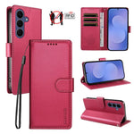 Custodia per telefono BETOPNICE in ecopelle vegana perlata con protezione RFID e cinturino., For Galaxy S26 FE 5G, For Galaxy S26+ 5G, For Galaxy S26 Edge 5G, For Galaxy S26 Ultra 5G