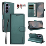 Custodia per telefono BETOPNICE in ecopelle vegana perlata con protezione RFID e cinturino., For Galaxy S26 FE 5G, For Galaxy S26+ 5G, For Galaxy S26 Edge 5G, For Galaxy S26 Ultra 5G