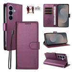 Custodia per telefono BETOPNICE in ecopelle vegana perlata con protezione RFID e cinturino., For Galaxy S26 FE 5G, For Galaxy S26+ 5G, For Galaxy S26 Edge 5G, For Galaxy S26 Ultra 5G