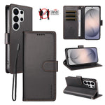 Custodia per telefono BETOPNICE in ecopelle vegana perlata con protezione RFID e cinturino., For Galaxy S26 FE 5G, For Galaxy S26+ 5G, For Galaxy S26 Edge 5G, For Galaxy S26 Ultra 5G