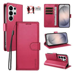 Custodia per telefono BETOPNICE in ecopelle vegana perlata con protezione RFID e cinturino., For Galaxy S26 FE 5G, For Galaxy S26+ 5G, For Galaxy S26 Edge 5G, For Galaxy S26 Ultra 5G