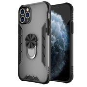 PC satinato magnetico + custodia antiurto in TPU opaco con supporto per anello, For iPhone 11 Pro, For iPhone 11, For iPhone 11 Pro Max, For iPhone XS / X