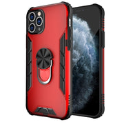 PC satinato magnetico + custodia antiurto in TPU opaco con supporto per anello, For iPhone 11 Pro, For iPhone 11, For iPhone 11 Pro Max, For iPhone XS / X