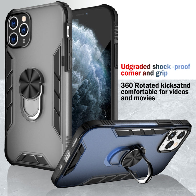 Custodia TPU opaca con anello per iPhone 11 Pro