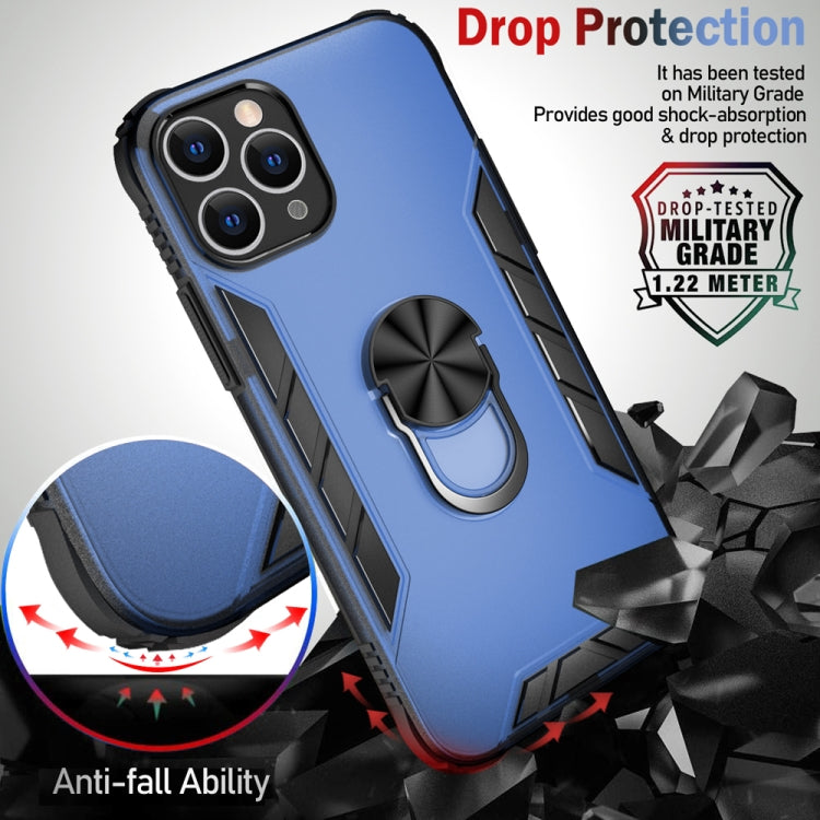 Custodia TPU opaca con anello per iPhone 11 Pro