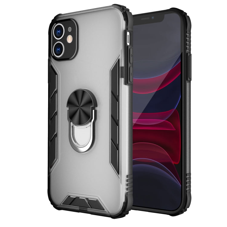 Custodia TPU opaca con anello per iPhone 11 Pro