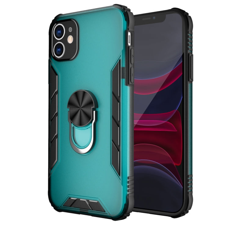 Custodia TPU opaca con anello per iPhone 11 Pro