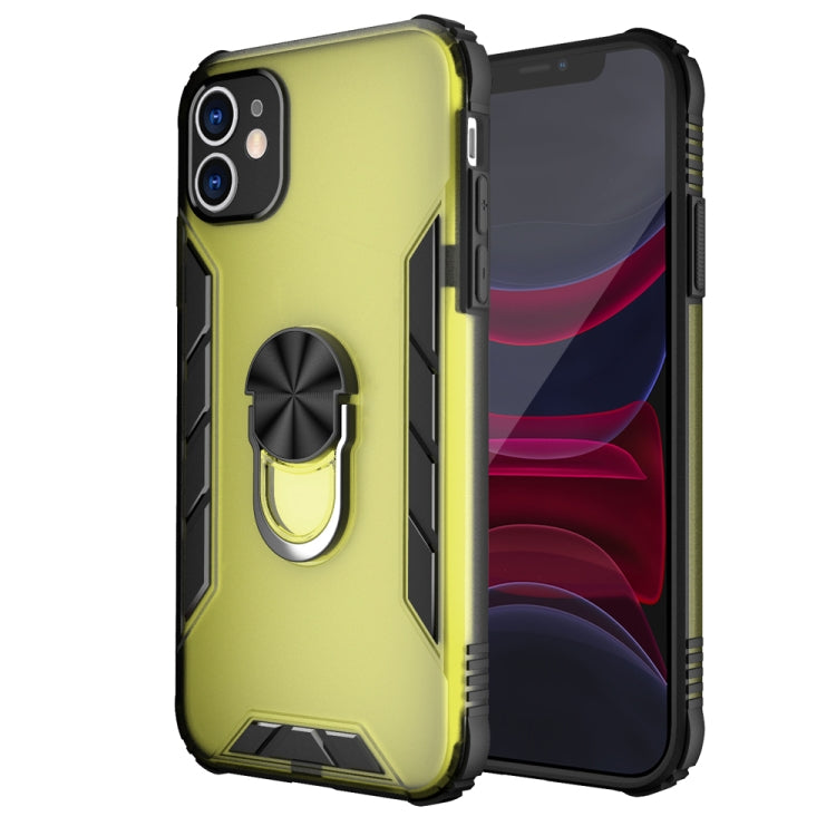 Custodia TPU opaca con anello per iPhone 11 Pro