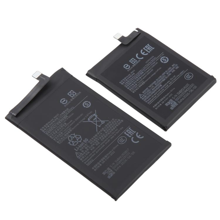 Set di batterie da 2460 mAh / 2560 mAh BM24 BM25 per Xiaomi Mi Mix Fold M2011J18C., For Xiaomi Mi Mix Fold M2011J18C 2460mAh / 2560mAh