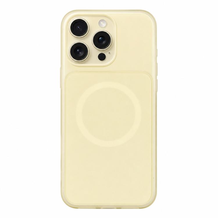Custodia magnetica in silicone liquido per iPhone 15 e 16