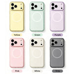 Custodia magnetica in silicone liquido per iPhone 13