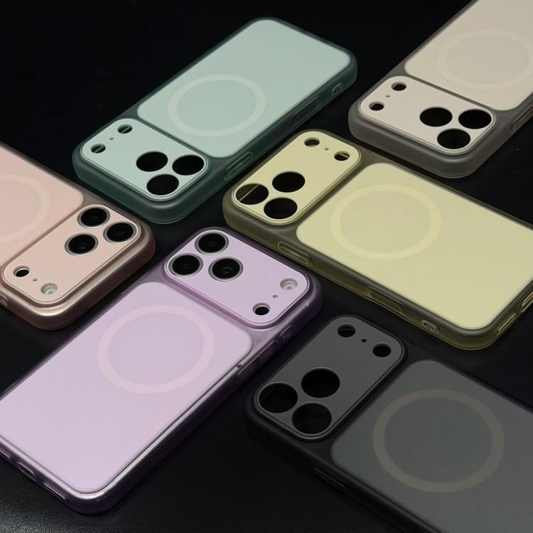 Custodia magnetica in silicone liquido per iPhone 14 e 15