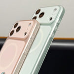 Custodia magnetica in silicone liquido per iPhone 16 e 17