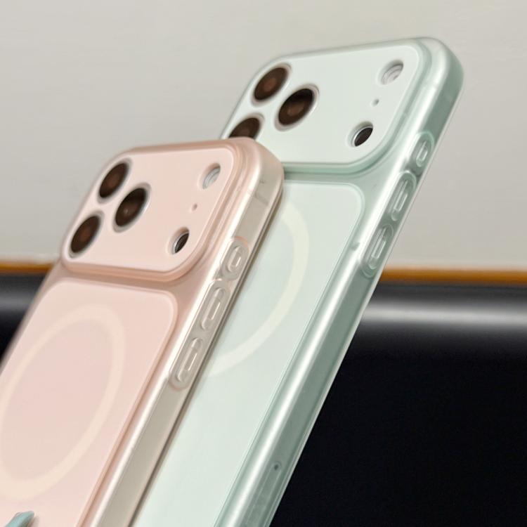 Custodia magnetica in silicone liquido per iPhone 16 e 17