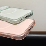 Custodia magnetica in silicone liquido per iPhone 16 e 17