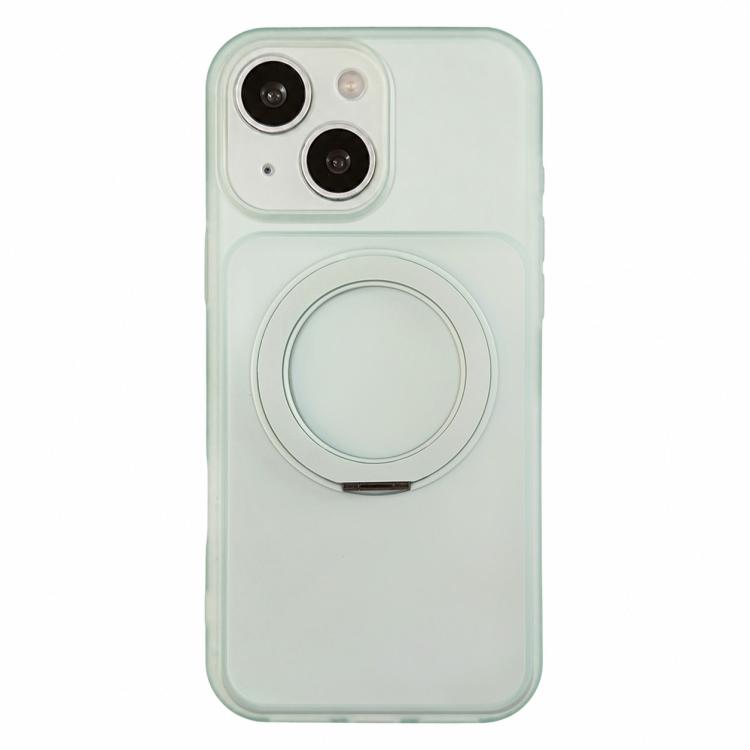Custodia magnetica in silicone liquido per iPhone 14 e 15