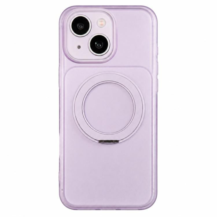 Custodia magnetica in silicone liquido per iPhone 14 e 15