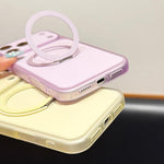 Custodia magnetica in silicone liquido per iPhone 16 e 17
