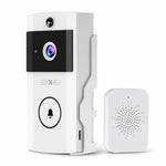 Videocitofono intelligente U9 HD da 1 MP con audio bidirezionale., Only Doorbell, Transparent Cover + Doorbell, Brown Cover + Doorbell
