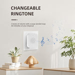 Videocitofono intelligente U9 HD da 1 MP con audio bidirezionale., Only Doorbell, Transparent Cover + Doorbell, Brown Cover + Doorbell