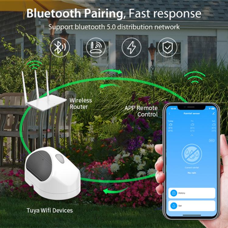 Sensore pioggia intelligente WiFi NEO NAS-RD01W